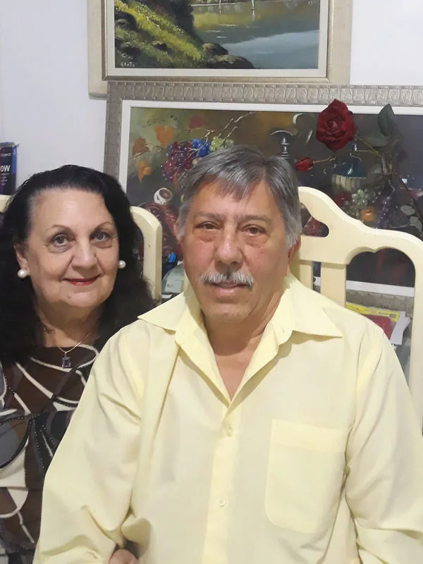 Sr. Walter e Sra. Marisa, fundadores da IRO
